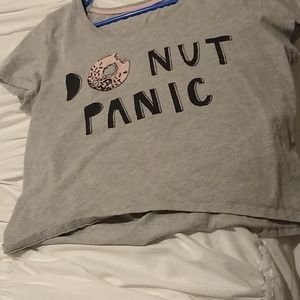 pun crop top